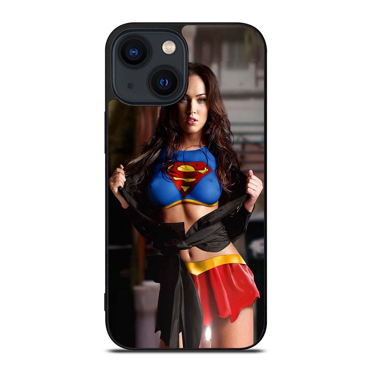 MEGAN FOX SUPER GIRL iPhone 14 Plus Case Cover