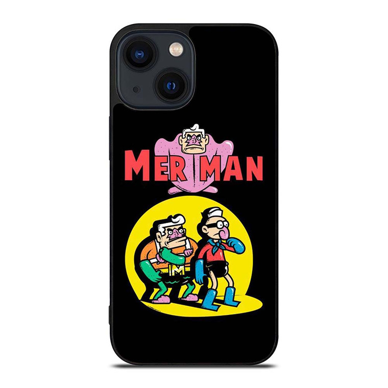 MERMAID MAN SPONGEBOB iPhone 14 Plus Case Cover