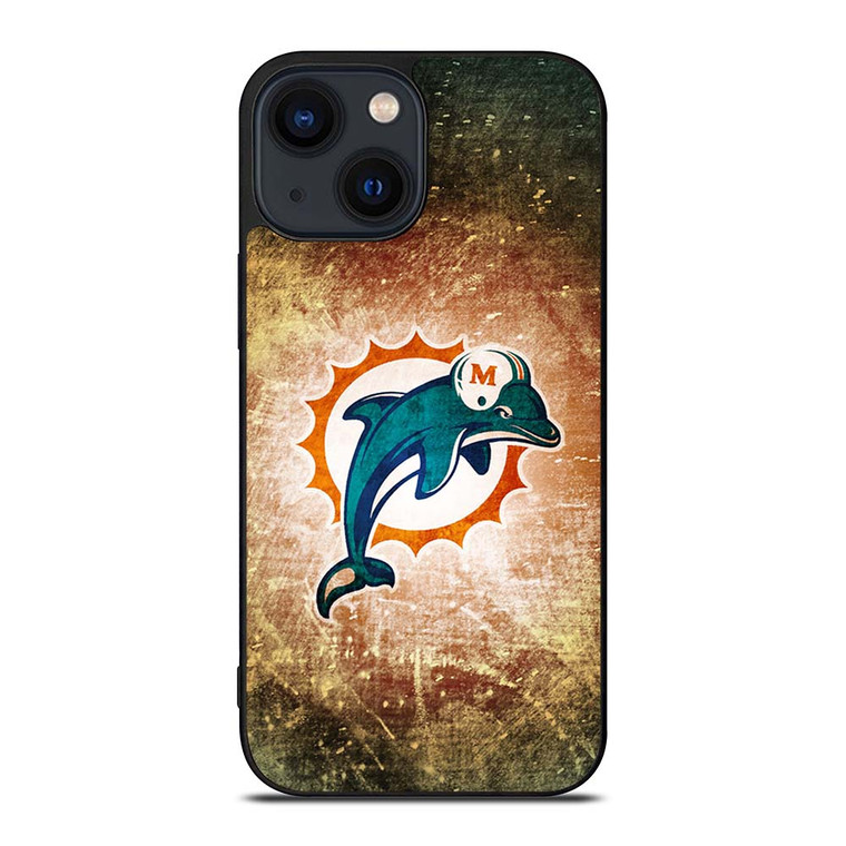MIAMI DOLPHINS LOGO iPhone 14 Plus Case Cover