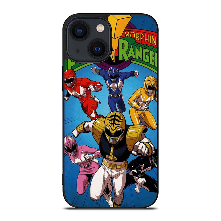 MIGHTY MORPHIN POWER RANGERS CARTOON iPhone 14 Plus Case Cover