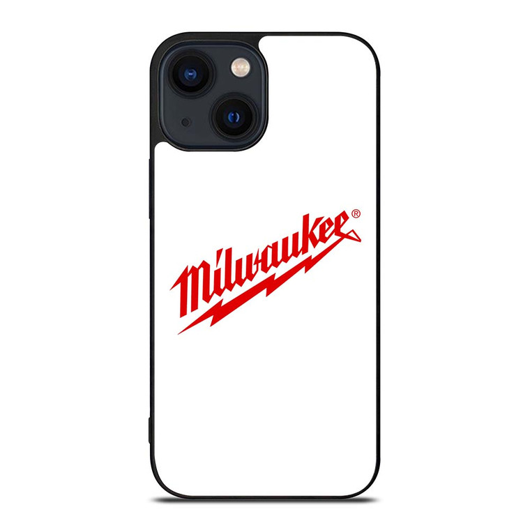 MILWAUKEE TOOL LOGO WHITE iPhone 14 Plus Case Cover
