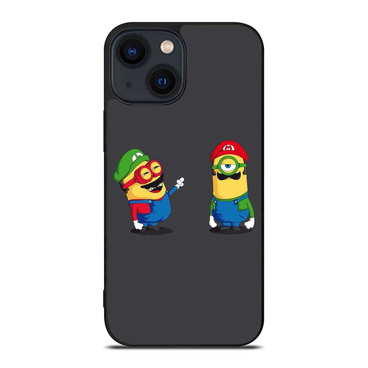 MINIONS MARIO AND LUIGI iPhone 14 Plus Case Cover