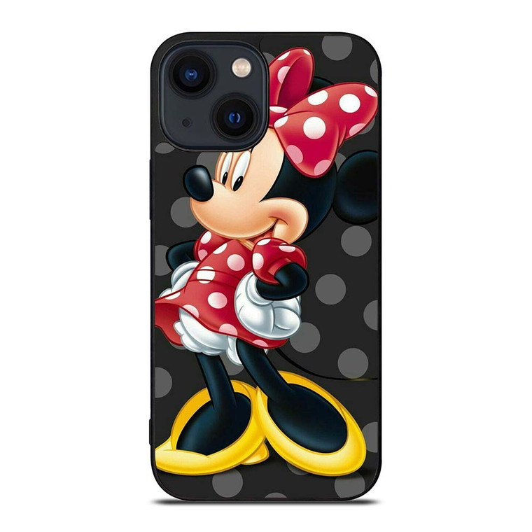 MINNIE MOUSE CUTE POLKADOT iPhone 14 Plus Case Cover