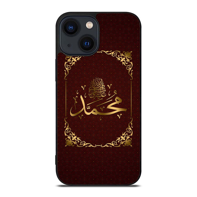 MUHAMMAD ARABIC CALLIGRAPHY iPhone 14 Plus Case Cover
