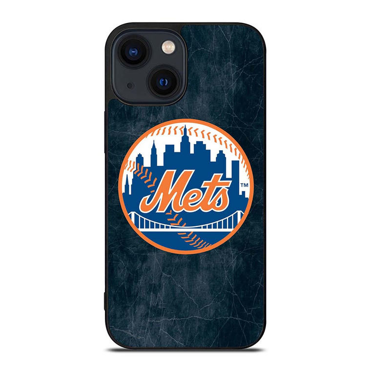 NEW YORK METS BASEBALL LOGO iPhone 14 Plus Case Cover