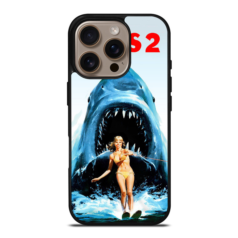 JAWS 2 SHARK iPhone 16 Pro Case Cover JAWS 2 SHARK iPhone 16 Pro Case Cover