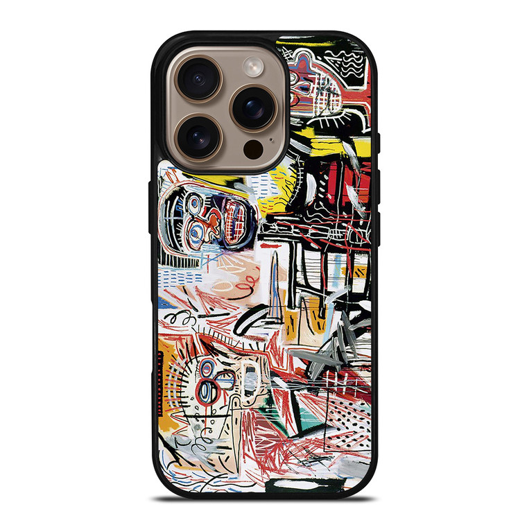 JEAN MICHEL BASQUIAT iPhone 16 Pro Case Cover JEAN MICHEL BASQUIAT iPhone 16 Pro Case Cover