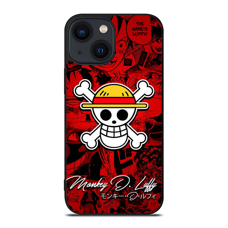 ONE PIECE COMIC iPhone 14 Plus Case Cover