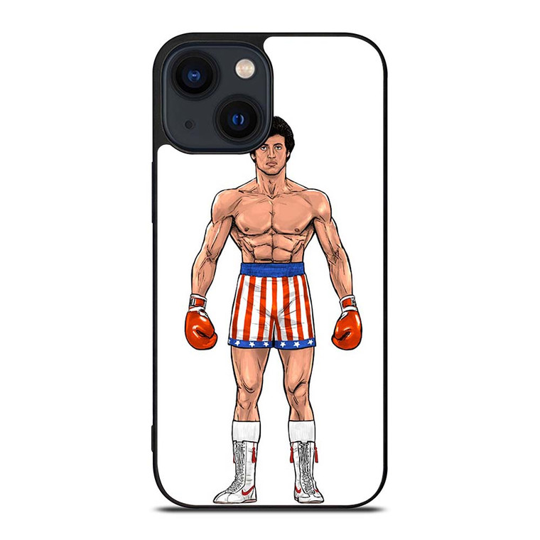 ROCKY BALBOA CARTOON iPhone 14 Plus Case Cover