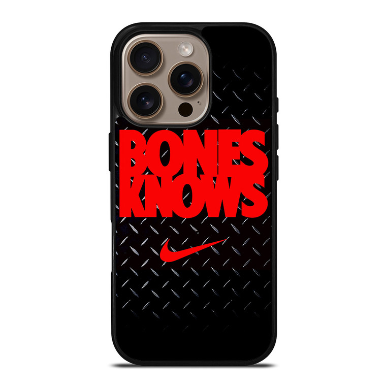 JON JONES BONES KNOWS UFC iPhone 16 Pro Case Cover