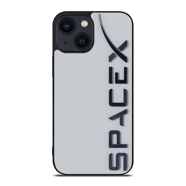 SPACE X LOGO GREY iPhone 14 Plus Case Cover