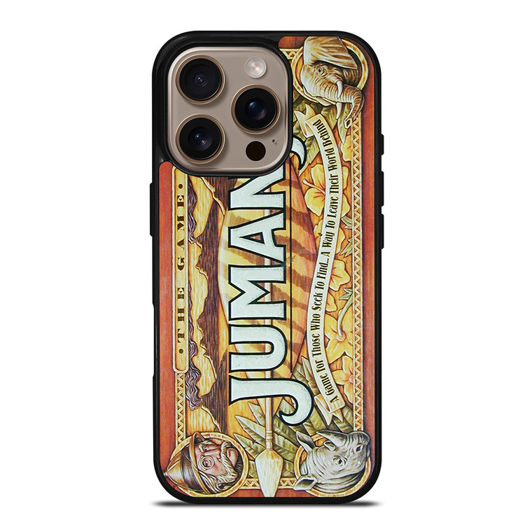 JUMANJI BOX PLAY BOARD iPhone 16 Pro Case Cover JUMANJI BOX PLAY BOARD iPhone 16 Pro Case Cover