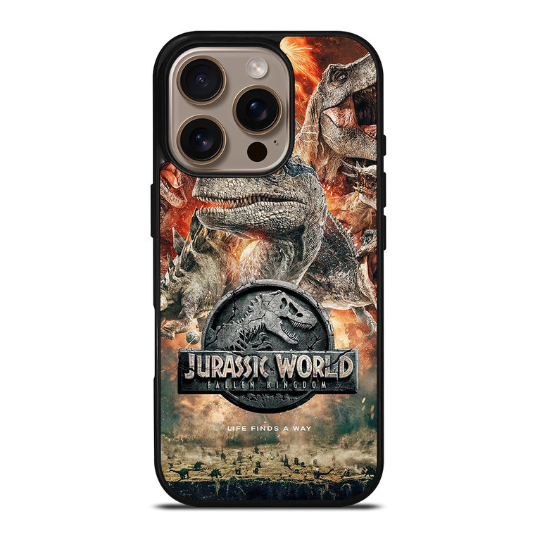 JURASSIC WORLD FALLEN KINGDOM POSTER iPhone 16 Pro Case Cover