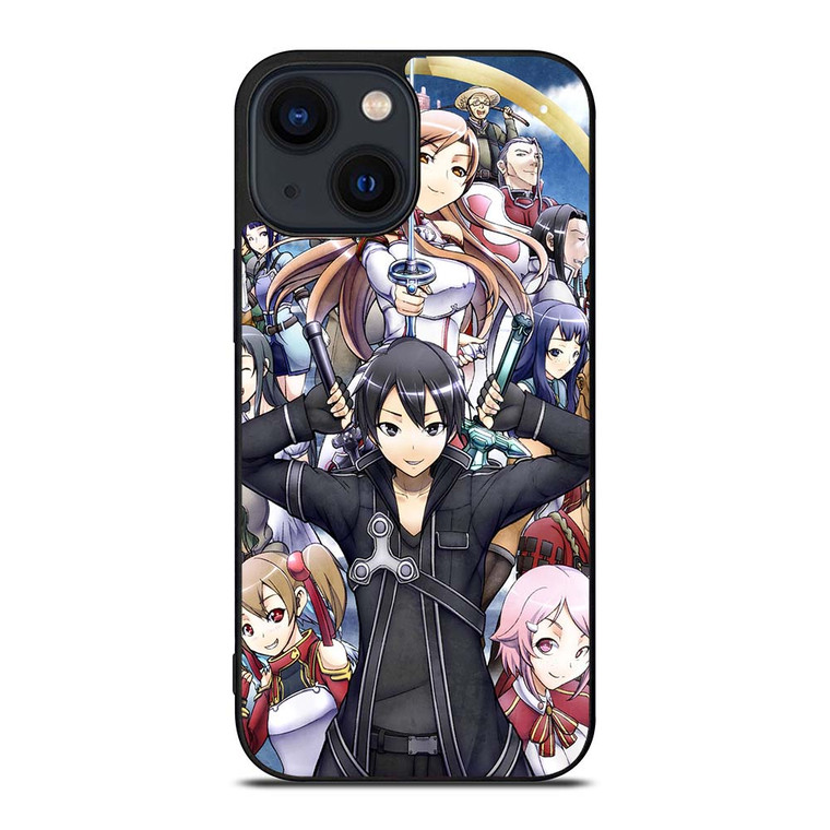 SWORD ART ONLINE CHARACTERS iPhone 14 Plus Case Cover