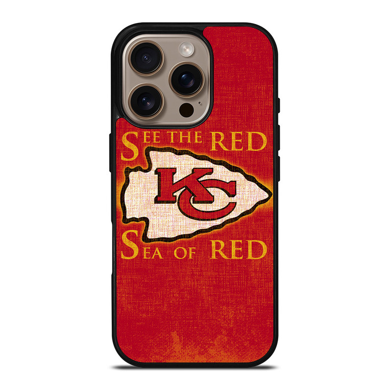 KANSAS CITY CHIEFS NFL iPhone 16 Pro Case Cover