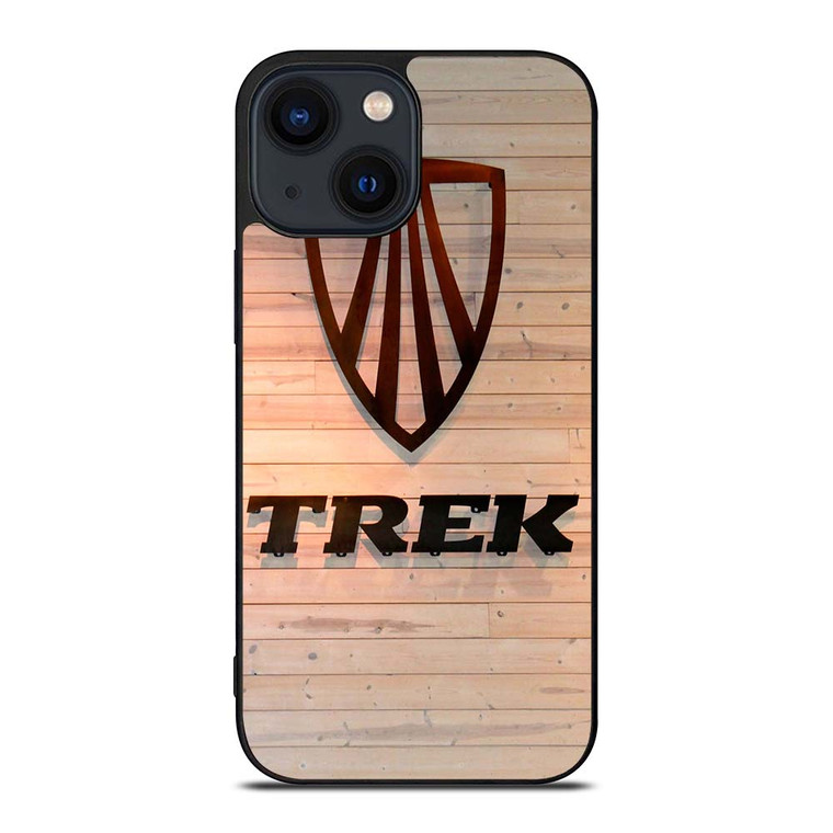 TREK BIKE WOODEN LOGO iPhone 14 Plus Case Cover