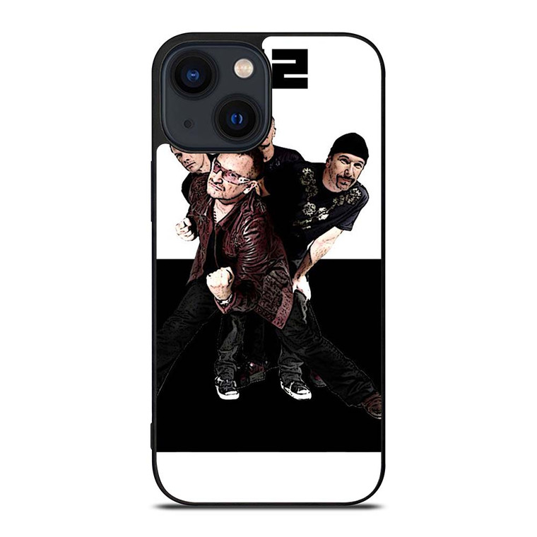 U2 BAND POSE iPhone 14 Plus Case Cover