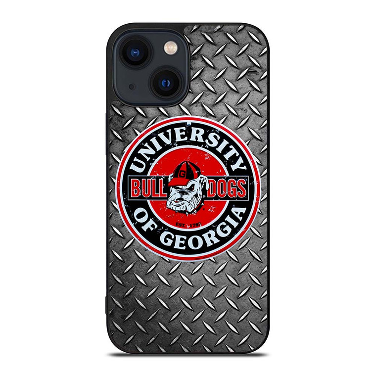 UGA GEORGIA BULLDOGS UNIVERSITY iPhone 14 Plus Case Cover