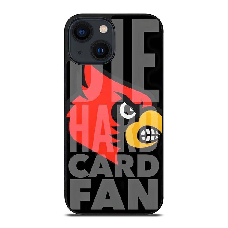 UNIVERSITY OF LOUISVILLE CARDINALS FAN iPhone 14 Plus Case Cover