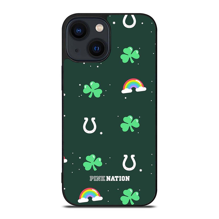 VICTORIA'S SECRET PINK NATION RAINBOW iPhone 14 Plus Case Cover