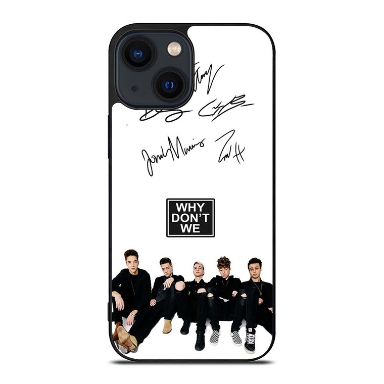 WHY DON'T WE SIGNATURE iPhone 14 Plus Case Cover