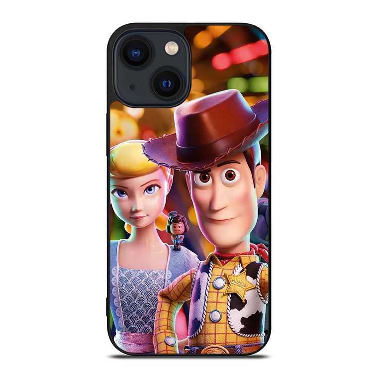 WOODY BO PEEP TOY STORY 4 DISNEY iPhone 14 Plus Case Cover