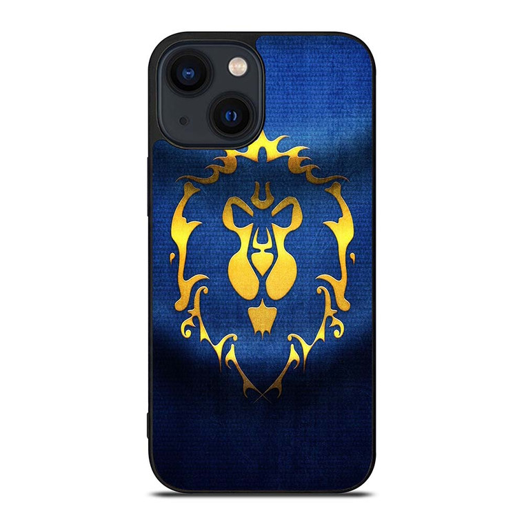 WORLD OF WARCRAFT ALLIANCE WOW FLAGE iPhone 14 Plus Case Cover