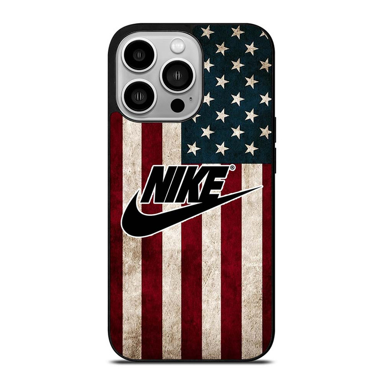 AMERICAN FLAG NIKE iPhone 14 Pro Case Cover
