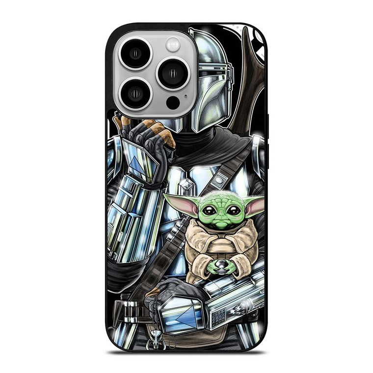BABY YODA GROGU MANDALORIAN STAR WARS iPhone 14 Pro Case Cover