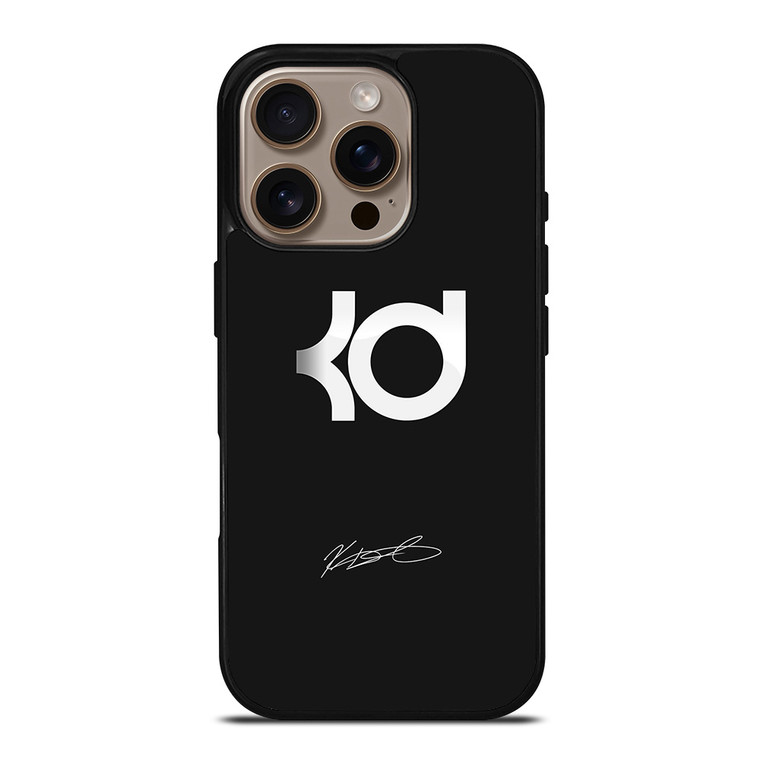 KEVIN DURANT KD LOGO SIGNATURE iPhone 16 Pro Case Cover KEVIN DURANT KD LOGO SIGNATURE iPhone 16 Pro Case Cover