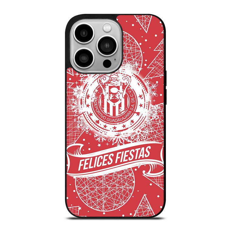 CHIVAS DE GUADALAJARA FOOTBALL iPhone 14 Pro Case Cover