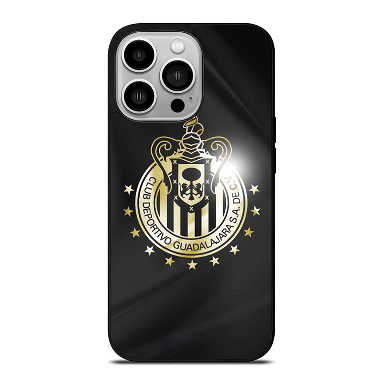 CHIVAS DE GUADALAJARA GOLD LOGO iPhone 14 Pro Case Cover