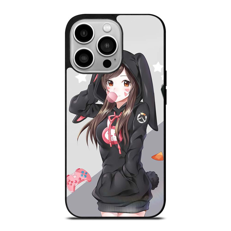 D.VA OVERWATCH BUNNY GUM iPhone 14 Pro Case Cover
