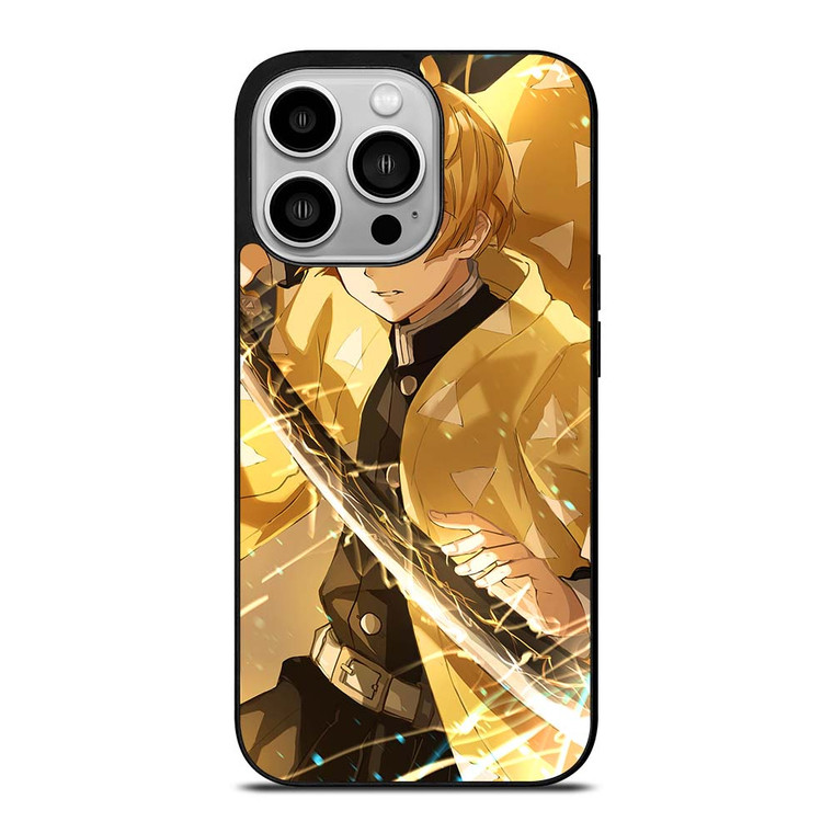 DEMON SLAYER ZENITSU AGATSUMA ANIME iPhone 14 Pro Case Cover