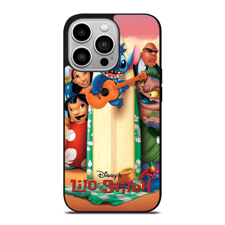 DISNEY LILO & STITCH CARTOON iPhone 14 Pro Case Cover