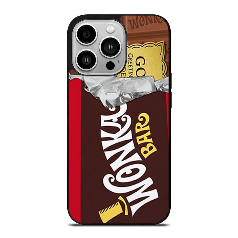 GOLDEN TICKET CHOCOLATE WONKA BAR iPhone 14 Pro Case Cover