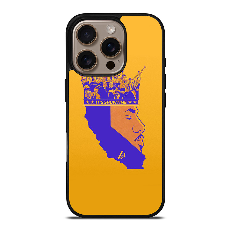LEBRON JAMES LA LAKERS SHOW TIME iPhone 16 Pro Case Cover
