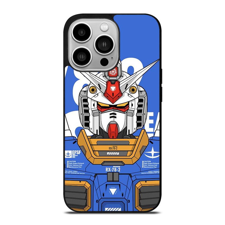 GUNDAM ROBOT ANIME iPhone 14 Pro Case Cover