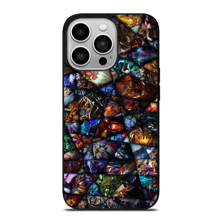 HEROES DOTA 2 iPhone 14 Pro Case Cover