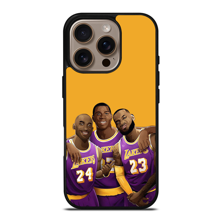 LEGENDS OF LA LAKERS PLAYERS iPhone 16 Pro Case Cover LEGENDS OF LA LAKERS PLAYERS iPhone 16 Pro Case Cover