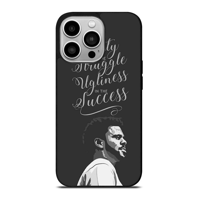 J COLE LYRIC LOVE YOURZ iPhone 14 Pro Case Cover