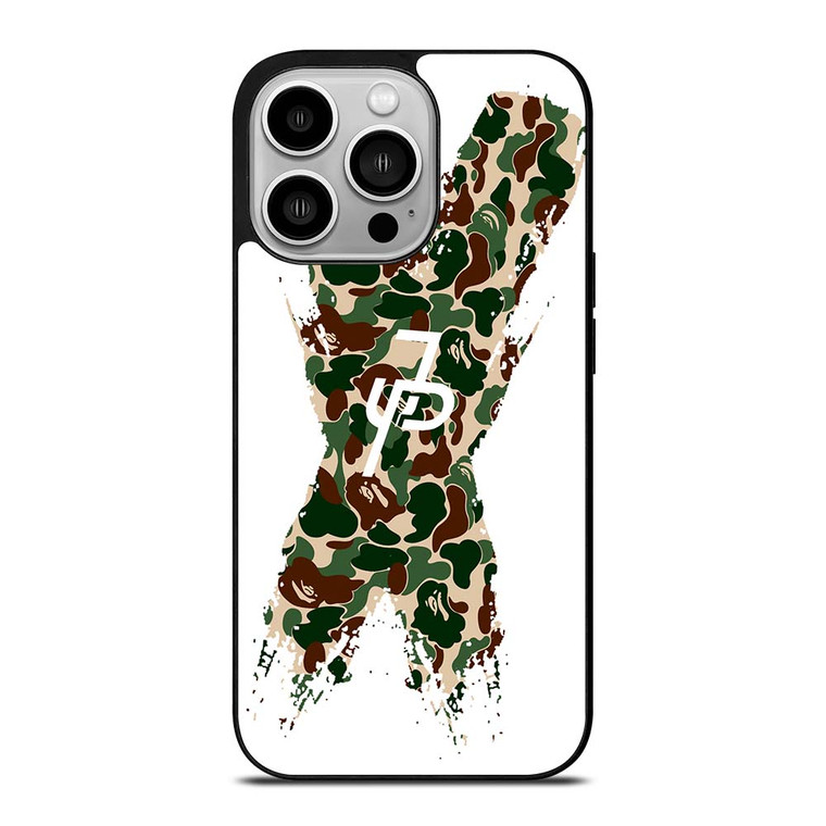 JAKE PAUL CROSS CAMO iPhone 14 Pro Case Cover