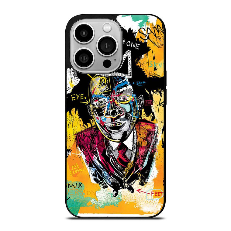 JEAN MICHEL BASQUIAT ART iPhone 14 Pro Case Cover