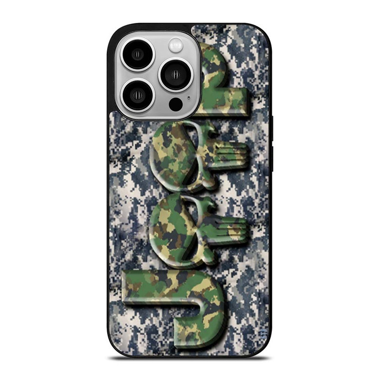 JEEP SKULL CAMO iPhone 14 Pro Case Cover