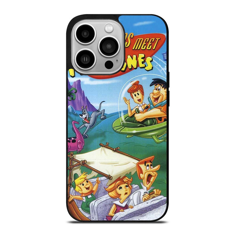 JETSONS MEET FLINTSTONES iPhone 14 Pro Case Cover