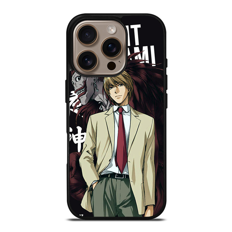 LIGHT YAGAMI AND RYUK DEATH NOTE iPhone 16 Pro Case Cover