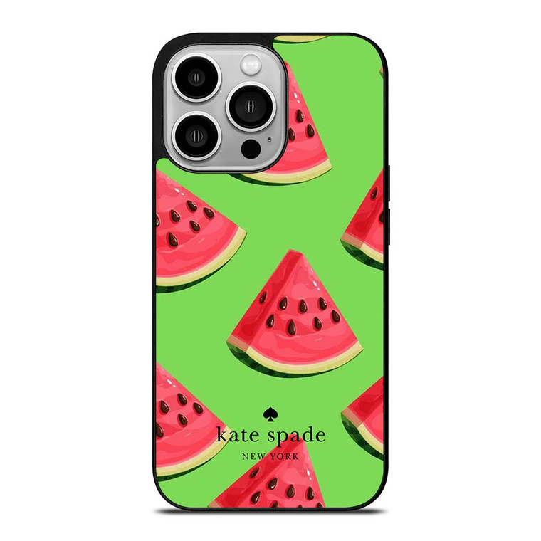KATE SPADE NEW YORK FASHION LOGO WATER MELON ICON iPhone 14 Pro Case Cover