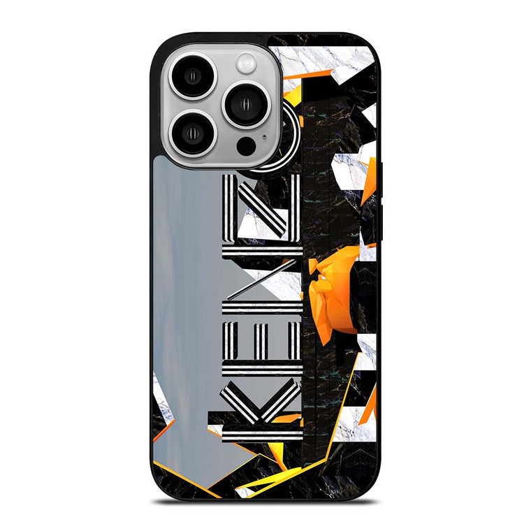 KENZO PARIS 3D LOGO iPhone 14 Pro Case Cover