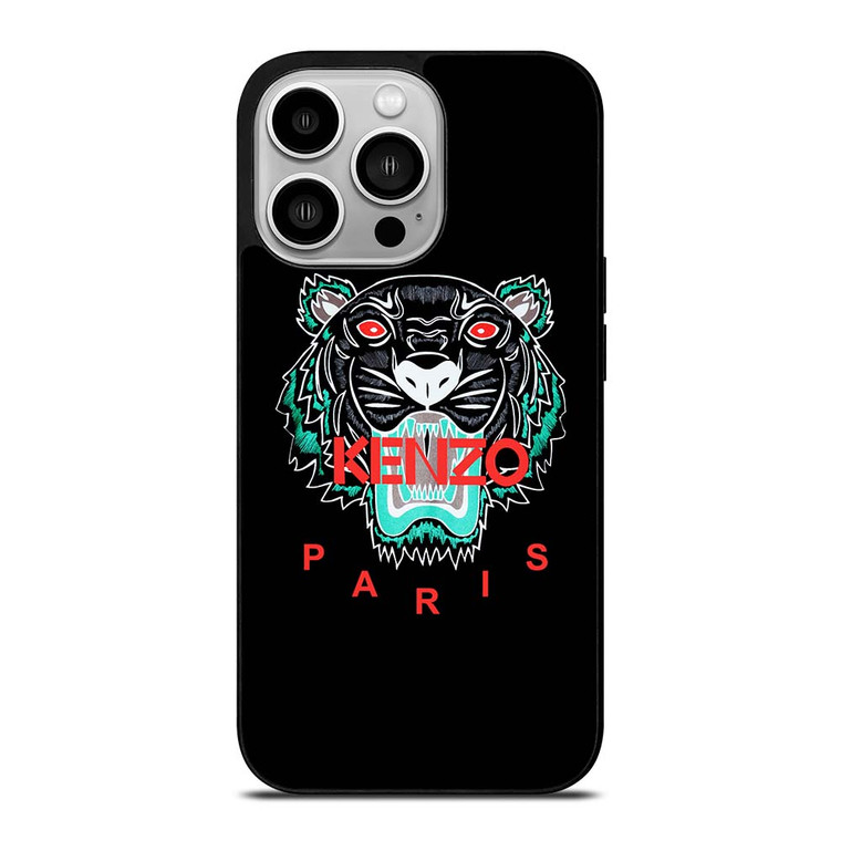 KENZO PARIS BLACK iPhone 14 Pro Case Cover