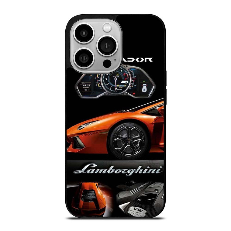 LAMBORGHINI AVENTADOR iPhone 14 Pro Case Cover
